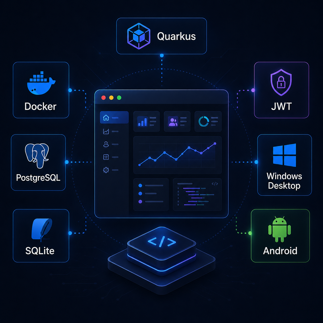 Charity Market Software preview